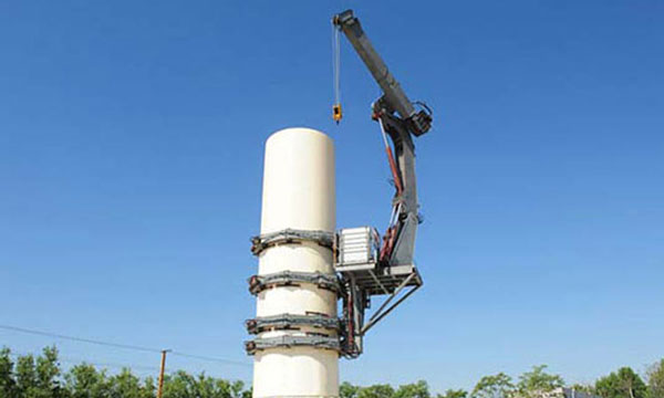 Wind power maintenance special crane