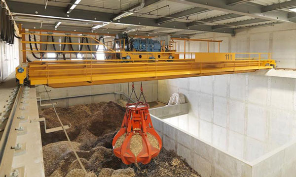 QZ Type Overhead Crane with grab 4
