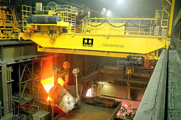 Tundish crane