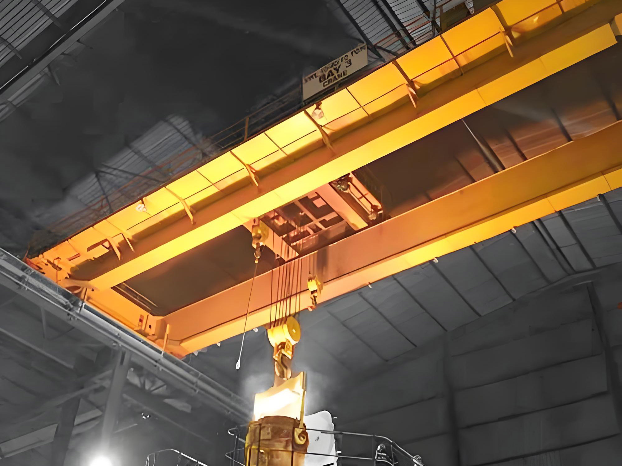 Ladle handling crane 1