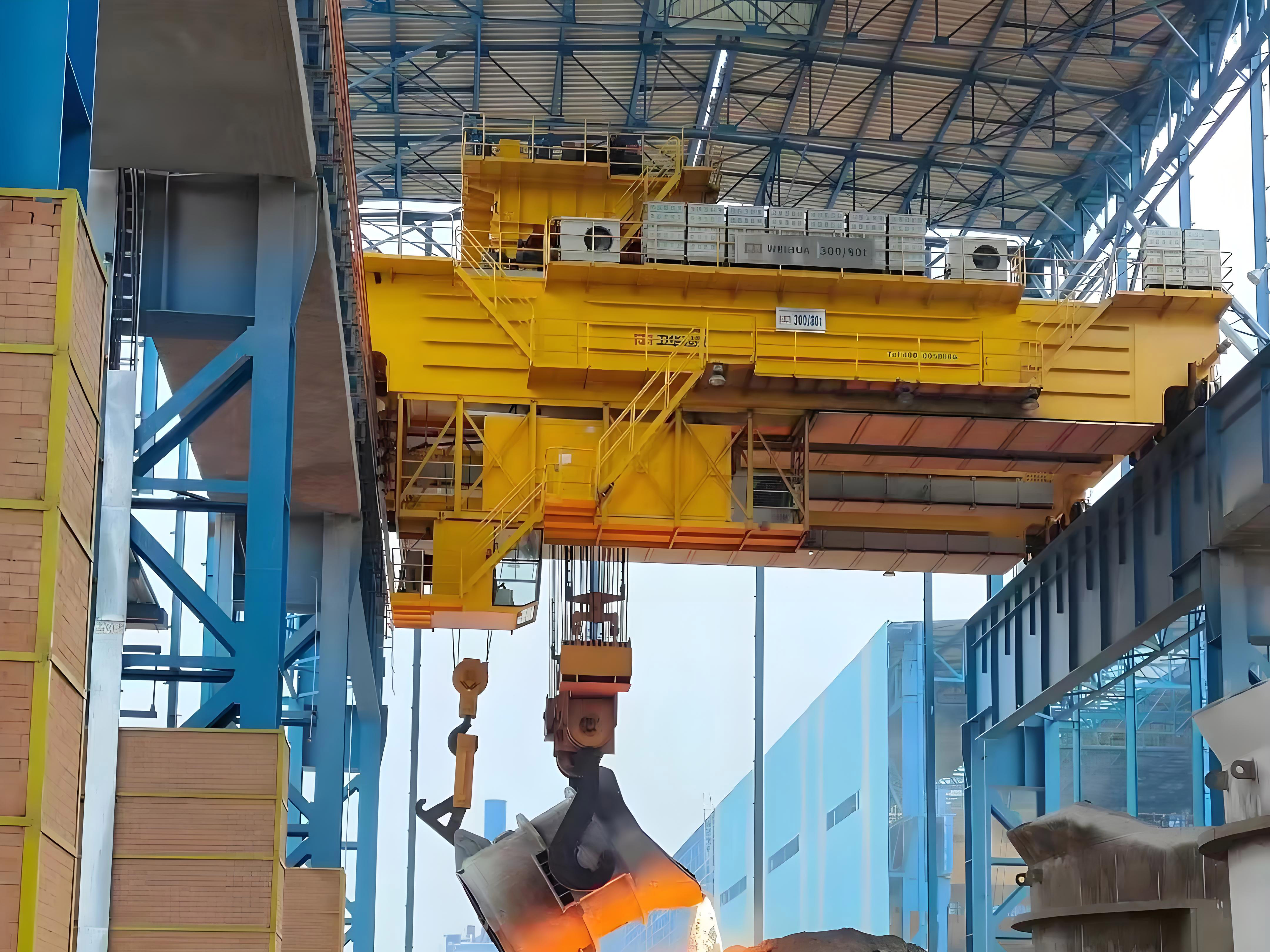 Ladle handling crane