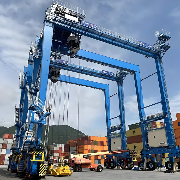 RTG/Rubber-tired Container Gantry Crane 2