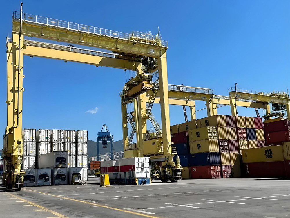 RTG /Rubber-tired Container Gantry Crane 2