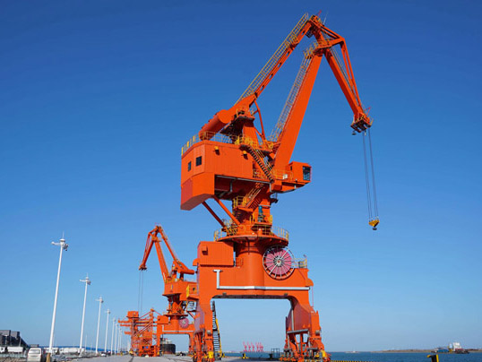 Pedestal crane 1